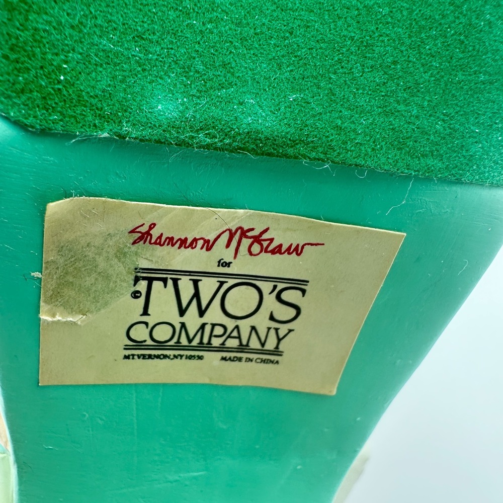 Two's Company Shannon Yostaw Whimsical Shoe Decorative Door Stop Art Object - Picture 7 of 11